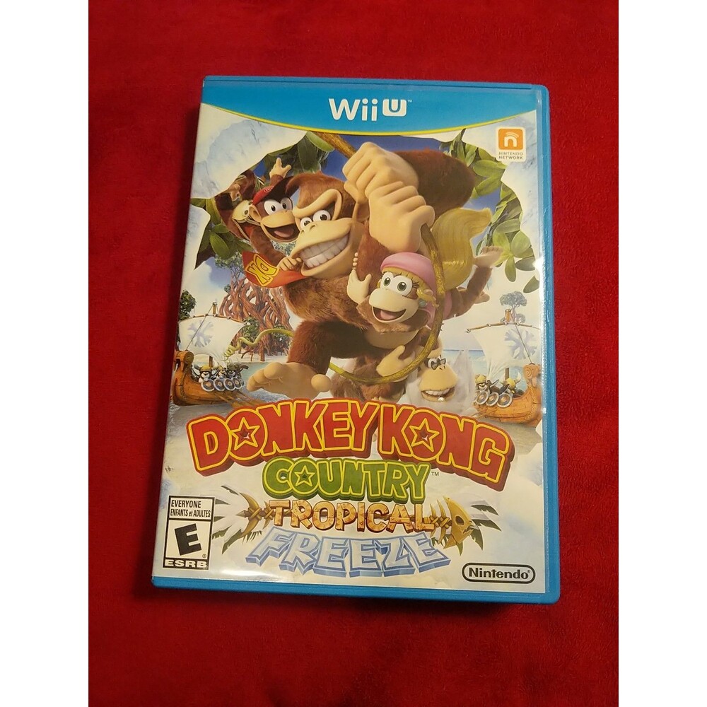 Donkey Kong Country: Tropical Freeze - Wii U - Complete, Excellent Condition!!